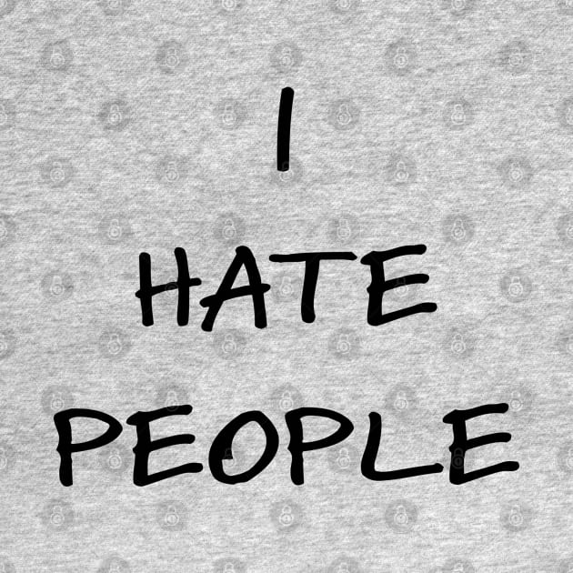 I hate people by helengarvey